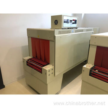 Brother Heat shrink film wrap machine,Automatic shrink wrapping Bottle Wrap Packaging tunnel BSE6040A